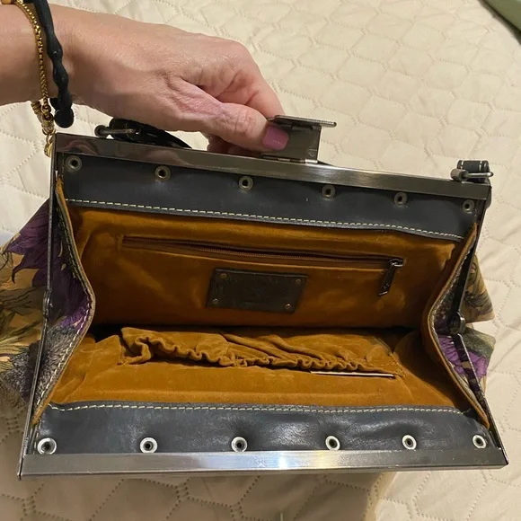 Floral Patterned Women's Bag - Picture 5 of 9